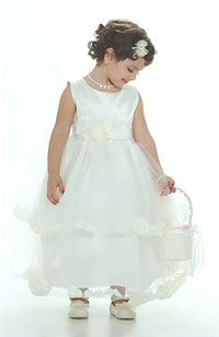Ivory Flower Girl Dress