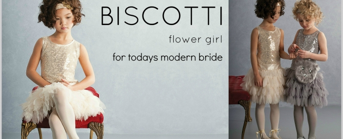 Biscotti flower girl dresses