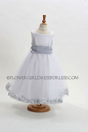 MB_152WSV - Flower Girl Dress Style 152-Choice of White or Ivory Dress ...