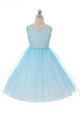 Turquoise - Flower Girl Dresses - Flower Girl Dress For Less