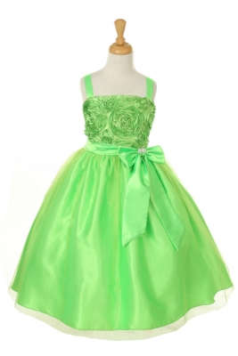 Sage Green - Flower Girl Dresses - Flower Girl Dress For Less