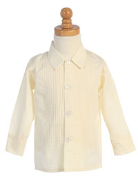 Boys Long Sleeve Button Down Shirt Style 820