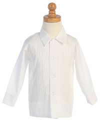 Boys Long Sleeve Button Down Shirt Style 820