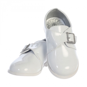 Boys Shoe Style Ryder - Boys Shiny Shoes with Velcro in Choice of Color