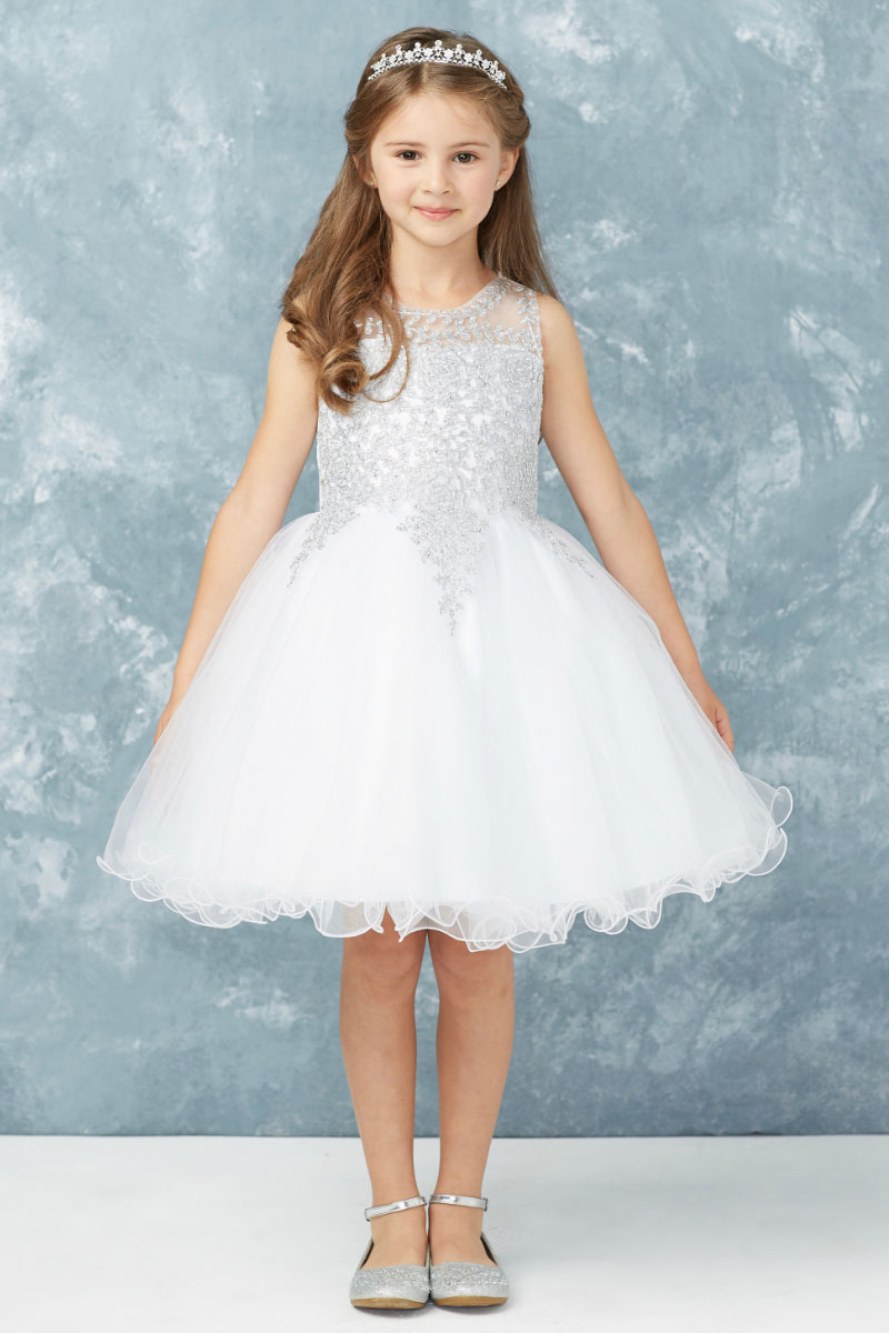 white short gown