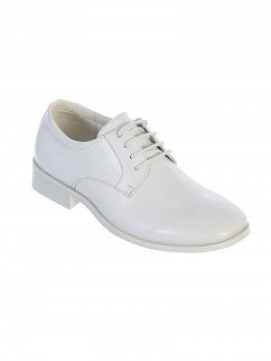 Boys White Dress Shoe - Style 106