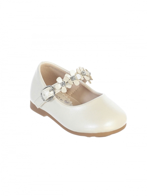 IVORY- Girls Infant and Toddler Shoe 