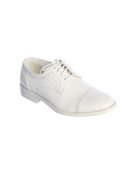 Big boys white dress shoes best sale