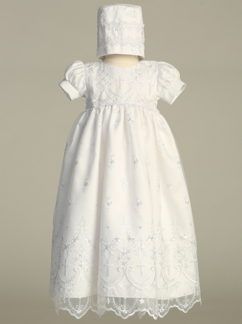 Online dress girls Christening, soft dress for girls, birthday dress with bow, Pure milk linen Savanna dress twirl