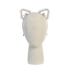 Gray Cat Ear Headband