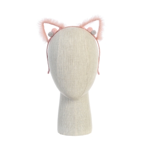 Pink Cat Ear Headband