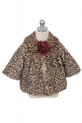 Cheetah Print Fur Coat
