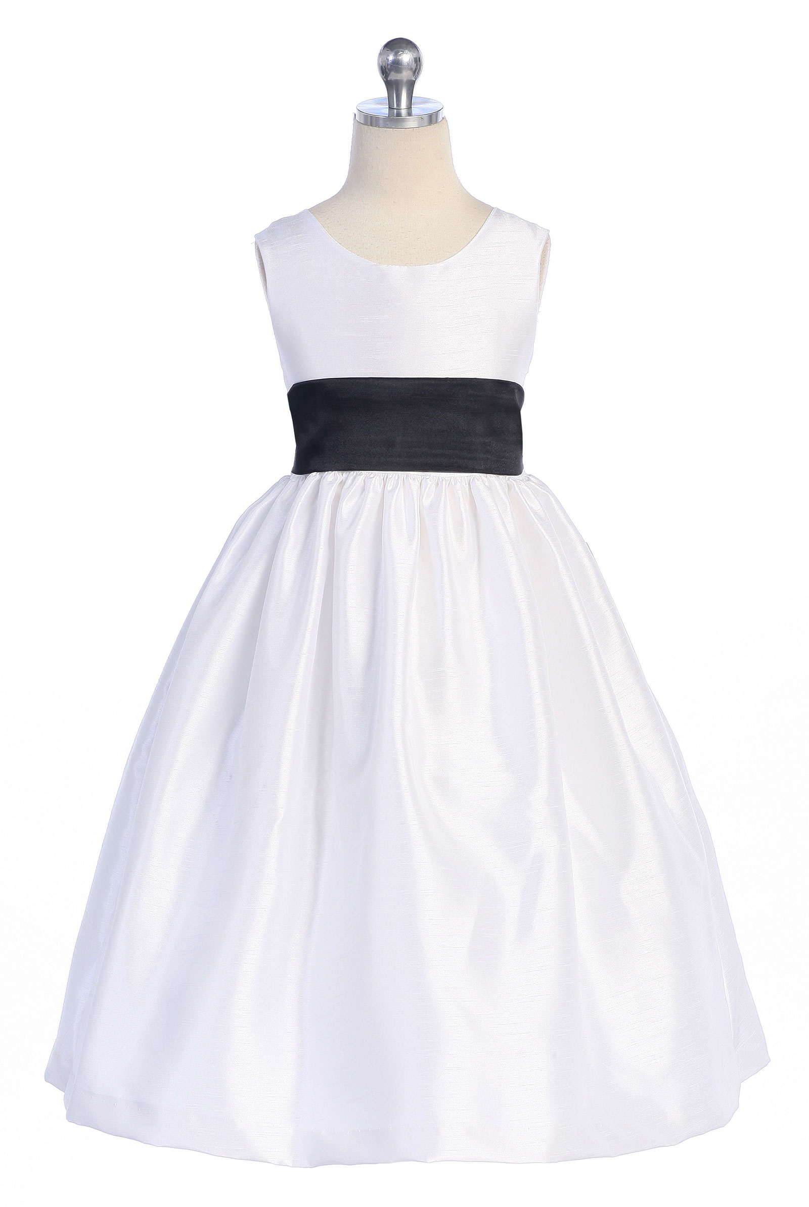 CA_D519B_PS - Girls Dress Style 519 - Poly Silk Dress in Choice of ...