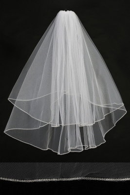 Woman's Bridal Veil- Style 859- Choice of Color